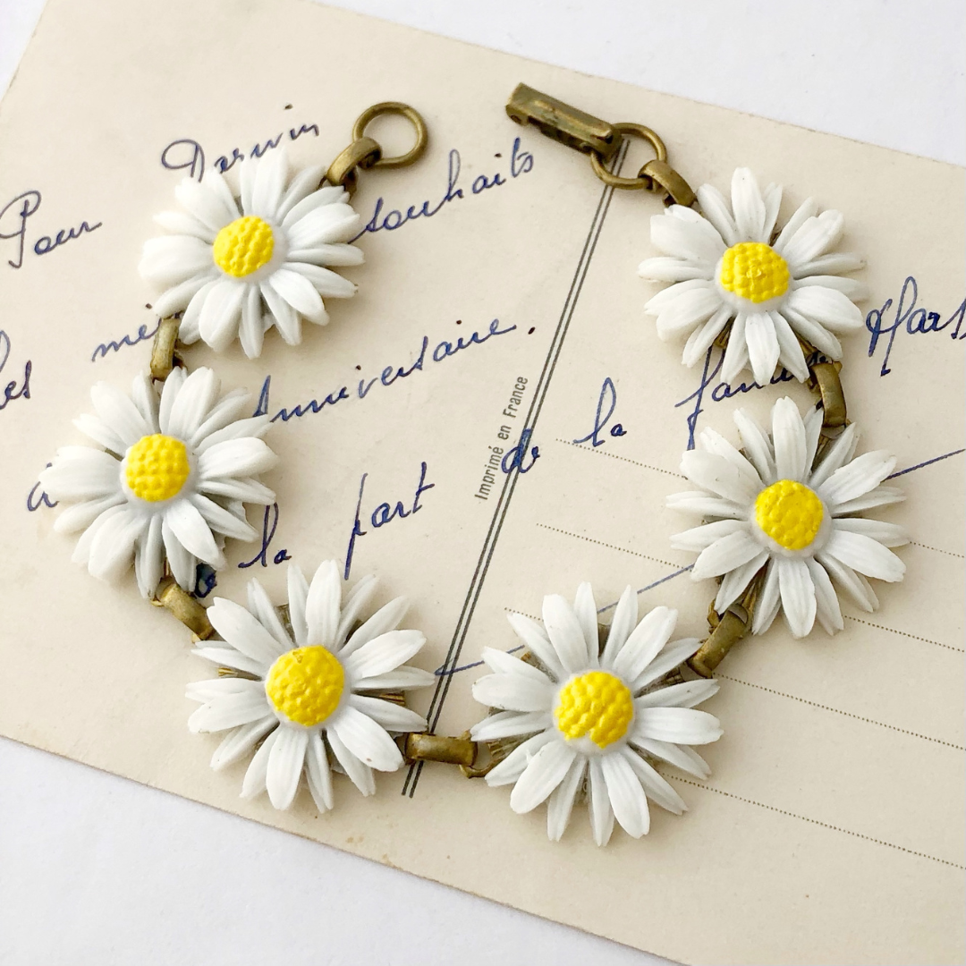 VINTAGE HOLLYWOOD★Flutter Daisy Bracelet/追跡送 楽天市場】☆配送無料☆ [VINTAGE HOLLYWOOD] Make a Wish