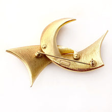 Load image into Gallery viewer, Crown Trifari 1960s modernist brooch