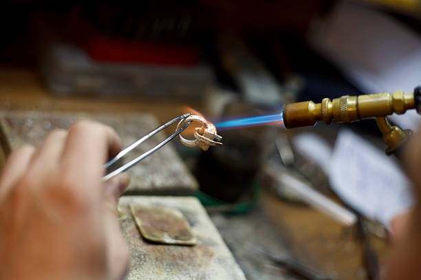 Can I solder broken costume jewellery?