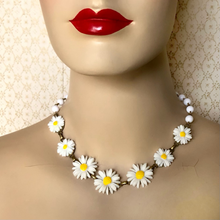 Load image into Gallery viewer, Daisy - reimagined vintage necklace
